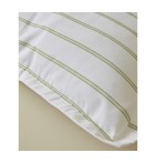 Taie d'oreiller percale Au fil de l'eau Sylvie Thiriez - Blancollection
