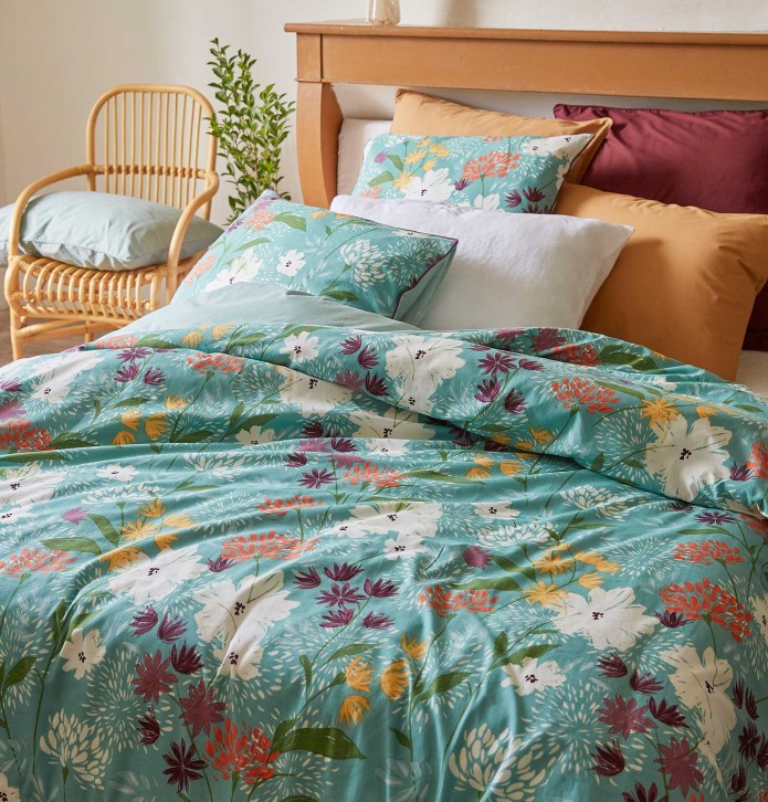 Drap Bouquet de joies Sylvie Thiriez - Blancollection