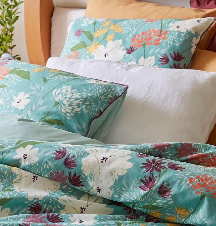 Taie d'oreiller Bouquet de joies Sylvie Thiriez