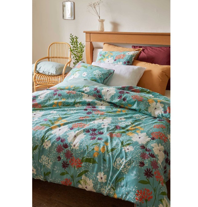 Taie d'oreiller Bouquet de joies Sylvie Thiriez - Blancollection