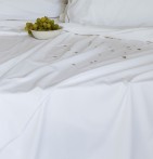 Housse de couette percale Jolis Coeurs Sylvie Thiriez - Blancollection