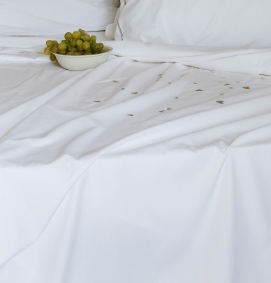 Drap percale Jolis Coeurs Sylvie Thiriez