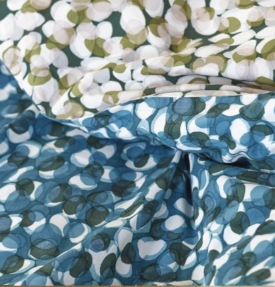 Housse de couette percale Ricochet Sylvie Thiriez