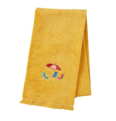 Drap de douche Plein Soleil mangue Sylvie Thiriez