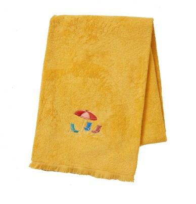 Drap de bain Plein Soleil mangue Sylvie Thiriez