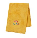 Drap de bain Plein Soleil mangue Sylvie Thiriez