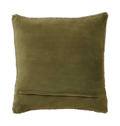 Housse coussin polaire RDV au pré Sylvie Thiriez
