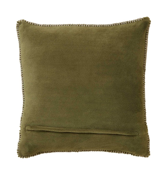 Housse coussin polaire RDV au pré Sylvie Thiriez - Blancollection