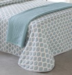 Couvre lit jacquard Collier Reig Marti - Blancollection
