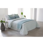 Couvre lit jacquard Collier Reig Marti - Blancollection