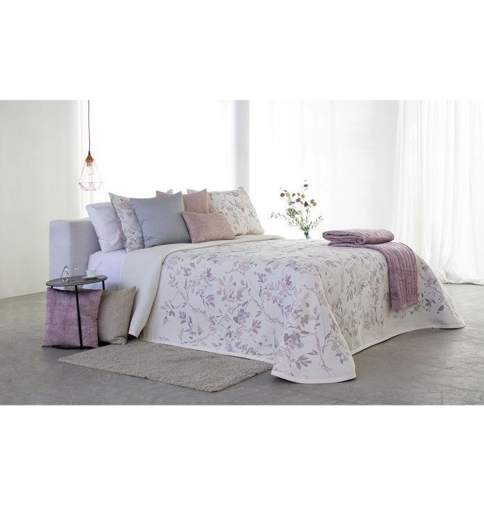Couvre lit jacquard Joplin Reig Marti - Blancollection
