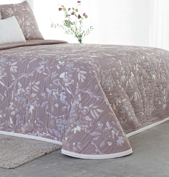 Couvre lit jacquard Joplin Reig Marti - Blancollection