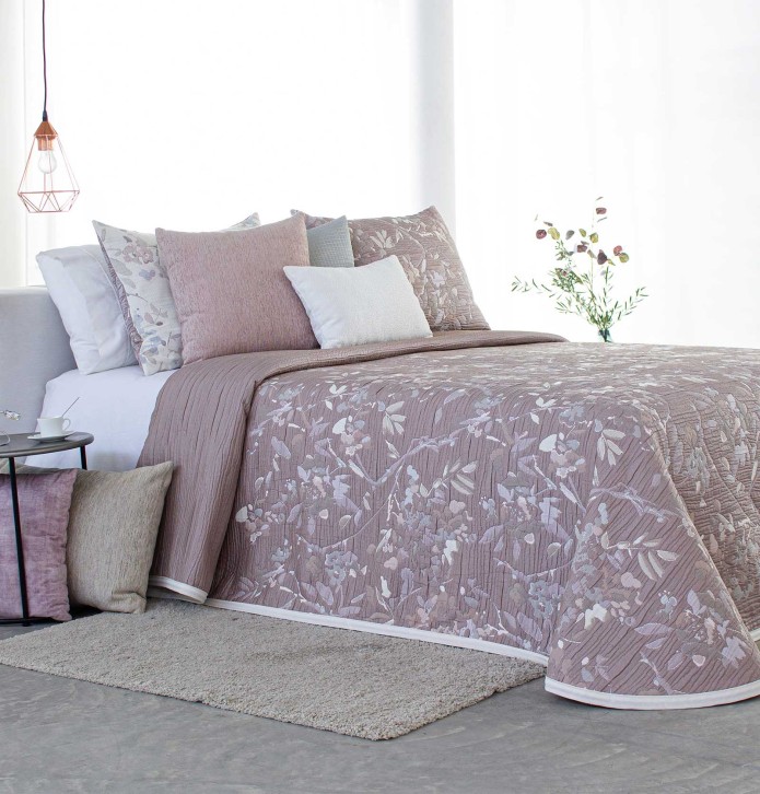 Couvre lit jacquard Joplin Reig Marti - Blancollection