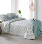 Couvre lit jacquard Collier Reig Marti - Blancollection