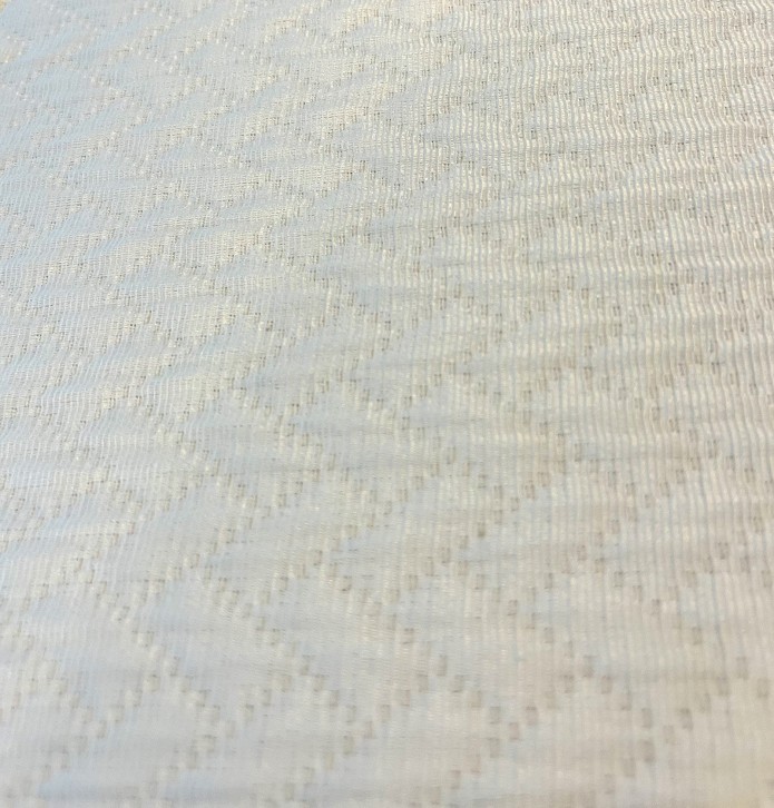 Couvre lit jacquard Malone blanc Reig Marti - Blancollection
