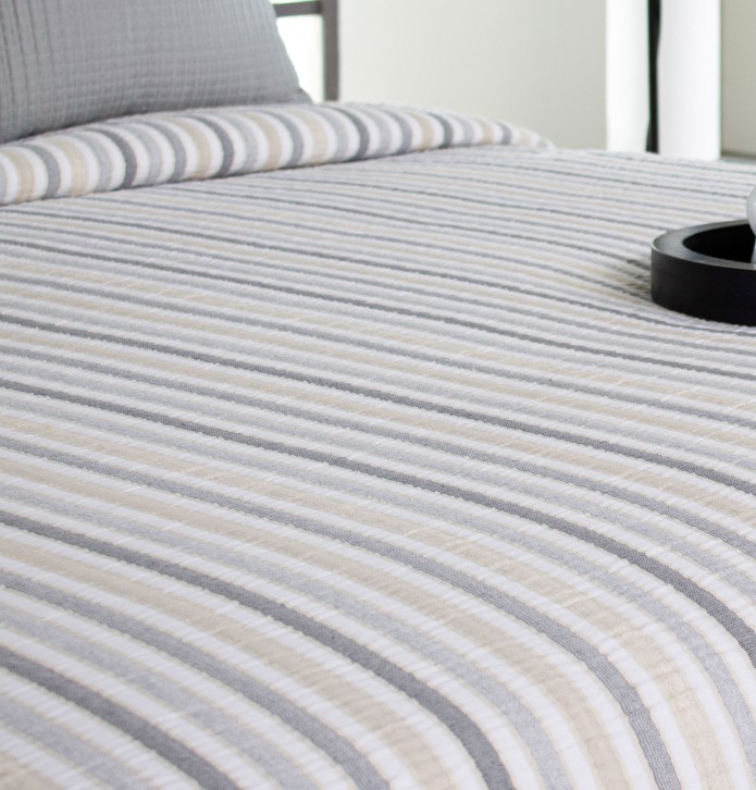 Couvre lit jacquard Nevin Reig Marti - Blancollection
