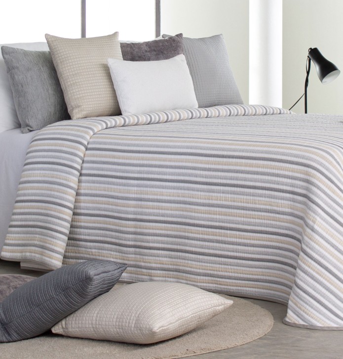 Couvre lit jacquard Nevin Reig Marti - Blancollection