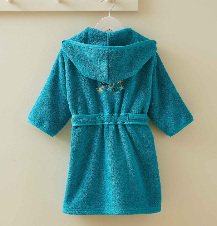 Peignoir enfant Martin Sylvie Thiriez - Blancollection
