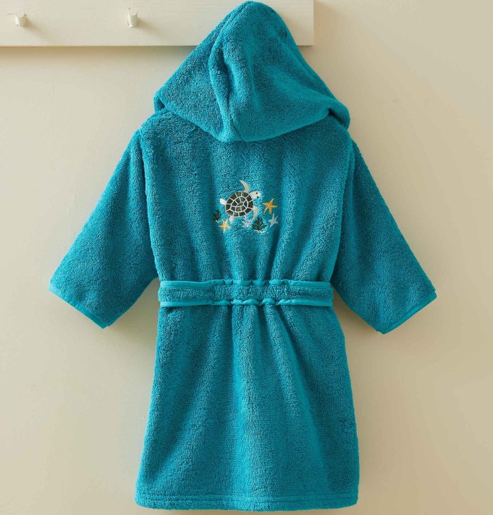 Peignoir enfant Martin Sylvie Thiriez - Blancollection