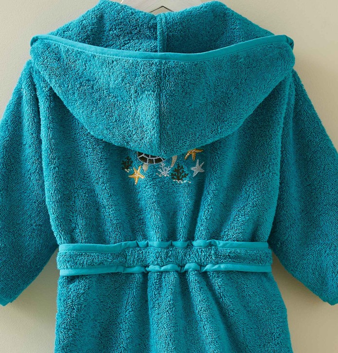 Peignoir enfant Martin Sylvie Thiriez - Blancollection