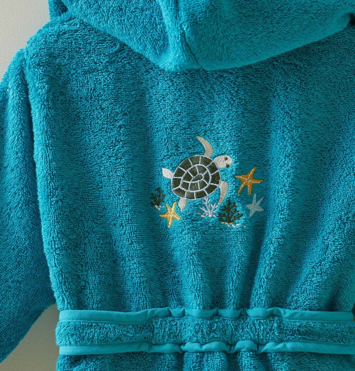 Peignoir enfant Martin Sylvie Thiriez - Blancollection