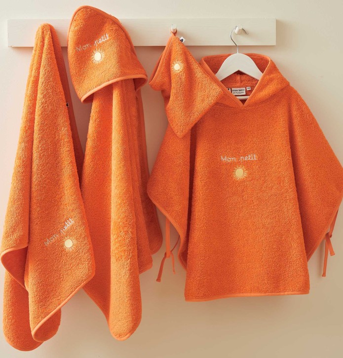 Sortie de bain Petit Soleil Sylvie Thiriez - Blancollection