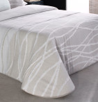 Couvre lit matelassé jacquard Dalle Reig Marti - Blancollection