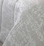 Couvre lit matelassé jacquard Neil gris Reig Marti - Blancollection