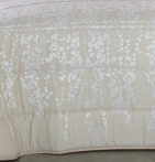 Couvre lit matelassé jacquard Neil beige Reig Marti - Blancollection