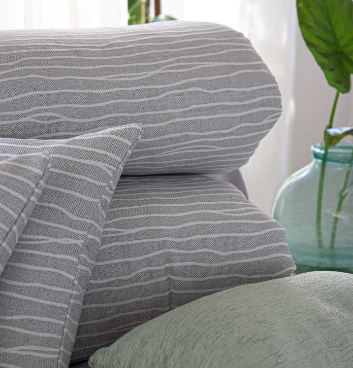 Couvre lit matelassé jacquard Kirk gris Reig Marti - Blancollection