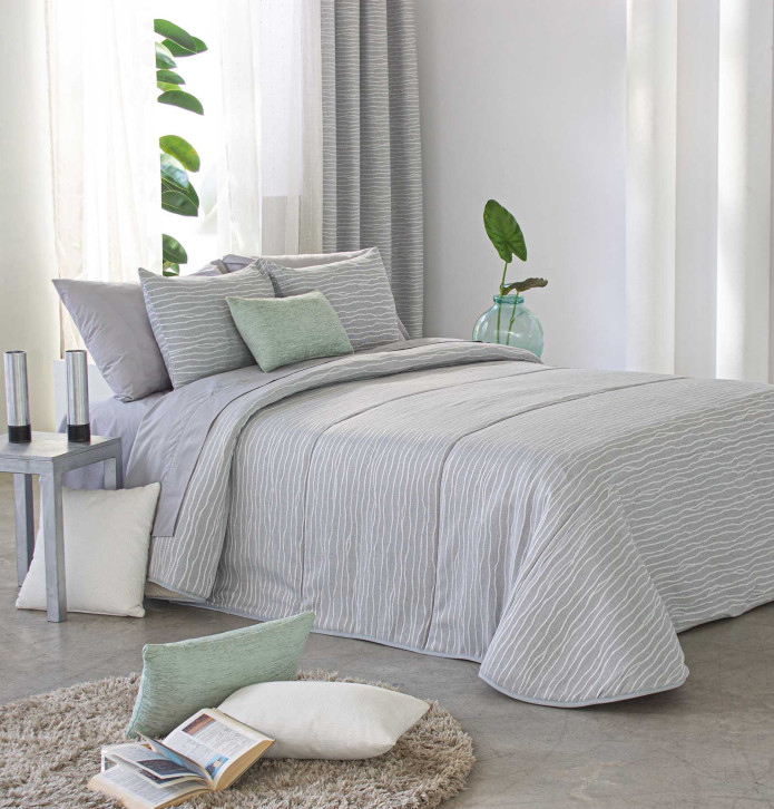 Rideau jacquard Kirk gris Reig Marti - Blancollection