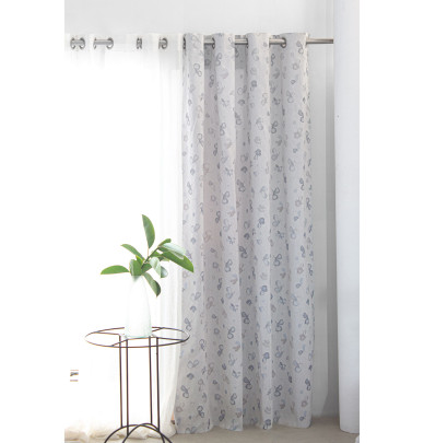 Rideau jacquard Levi bleu Reig Marti