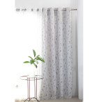 Rideau jacquard Levi bleu Reig Marti - Blancollection