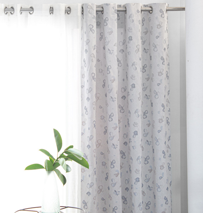 Rideau jacquard Levi bleu Reig Marti Rideau jacquard Levi bleu Reig Marti