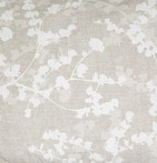 Couvre lit matelassé imprimé Amilly lin Reig Marti - Blancollection