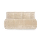 Couvre lit velours Nanook ficelle Vent du Sud