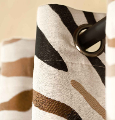 Rideau jacquard Savane Qabane