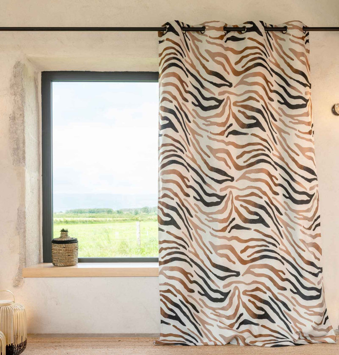 Rideau jacquard Savane Qabane