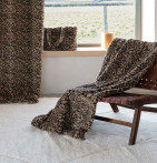 Plaid fausse fourrure Léopard Qabane - Blancollection