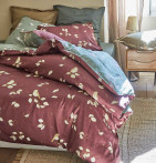 Drap satin Entre les branches Sylvie Thiriez - Blancollection