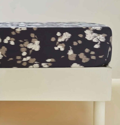 Parure de lit satin Sillage Sylvie Thiriez
