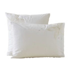 Taie d'oreiller percale Elena Sylvie Thiriez