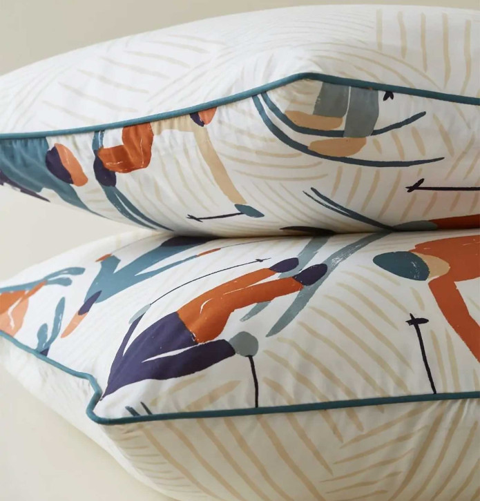 Parure de lit Après-Ski Sylvie Thiriez - Blancollection