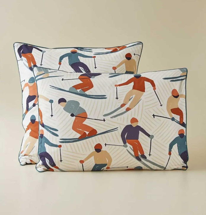 Parure de lit Après-Ski Sylvie Thiriez - Blancollection