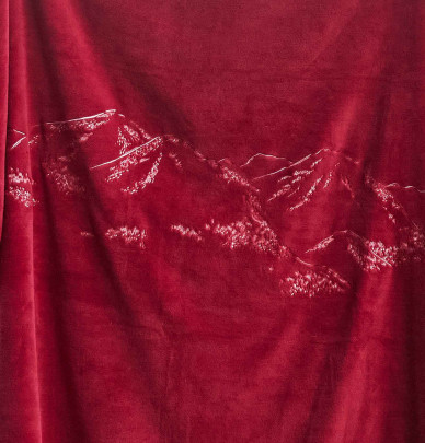 Plaid polaire Grandeur nature Sylvie Thiriez