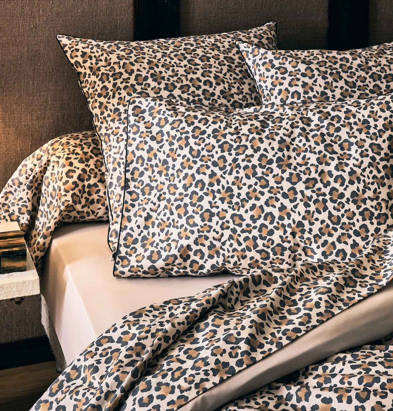 Drap-housse percale beige Tradilinge