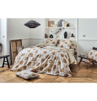 Drap housse seigle Tradilinge - Blancollection