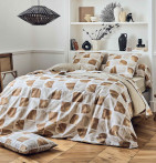 Drap housse seigle Tradilinge - Blancollection