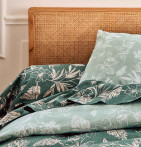 Drap housse percale beige Tradilinge - Blancollection