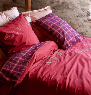 Parure de lit percale Grandeur Nature Sylvie Thiriez